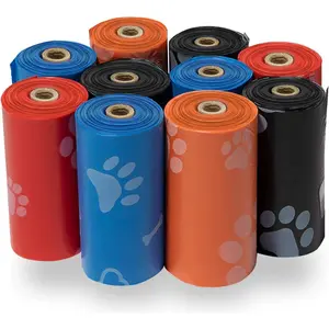 Dog Poop Bags for Cleanup - Leak Proof & Tear Resistant, Thick Plastic - 150 Bags