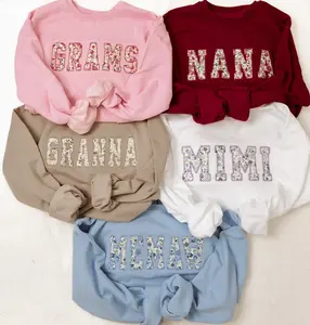 OneOfOne - Personalized Nana Sweatshirt with Grandkids Names, Custom Grandma Gift, New Nana Crewneck with Est Year