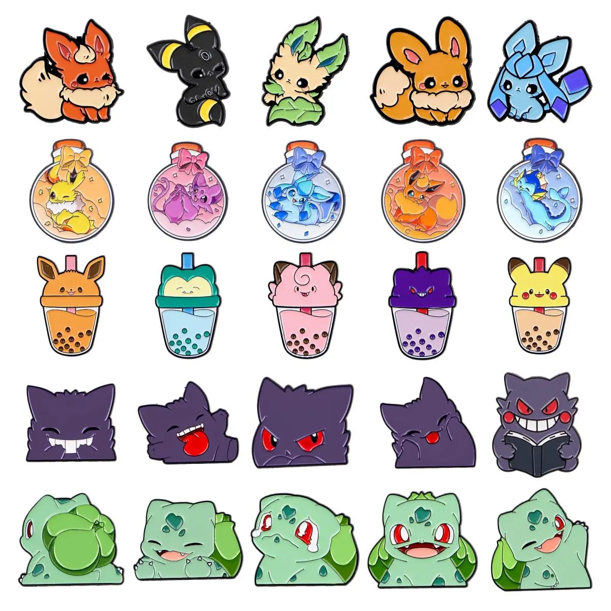 Cute Cartoon Enamel Pin Anime Elf Brooches Woman Men Backpack Clothing Accessories Bags Badge Lapel Jewelry Gifts