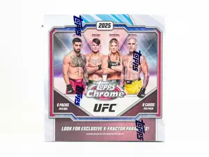 2025 Topps Chrome UFC Mega Trading Cards LV