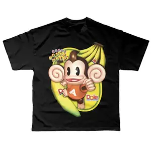 The Super Monkey Ball T-shirt, Vintage Game Shirt, Gaming Legend Apparel, Manga-Inspired Action Wear, Cotton unisex T-shirt, Trendy Shirt,