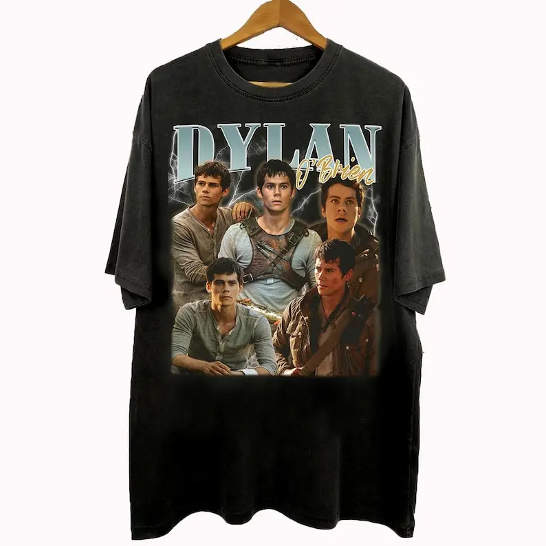 Vintage 90s Bootleg Style Dylan O'Brien T-Shirt, Retro