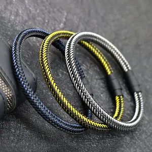 Braided Bracelet with Magnetic Clasp