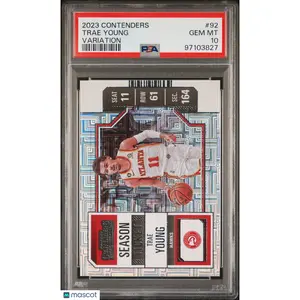 Trae Young PSA 2023 Panini Contenders #92 10
