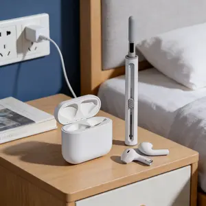 The Ultimate Cleaning Tool for Your Earphones 3-in-1 Kit for AirPods & Digital Devices WirelessCleaner TikTokShop