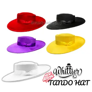 Zoot Suit Tando Hats - Faux Suede Fedora Whittier Collection - Pachuco Apparel by Summit Hats