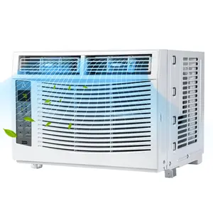 6000 BTU Smart Window AC – Energy-Efficient Quiet Cooling – Covers 250 Sq. Ft – Remote & App Control, Timer, Dehumidifier – Easy Install – 115V/60Hz – For Bedrooms