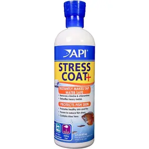 Stress Coat Aquarium Water Conditioner - 16 oz Bottle
