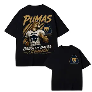 Pumas UNAM T-Shirt, Mexico Soccer Fan Tee, Liga MX Football Streetwear Shirt Gift for Sports Lovers