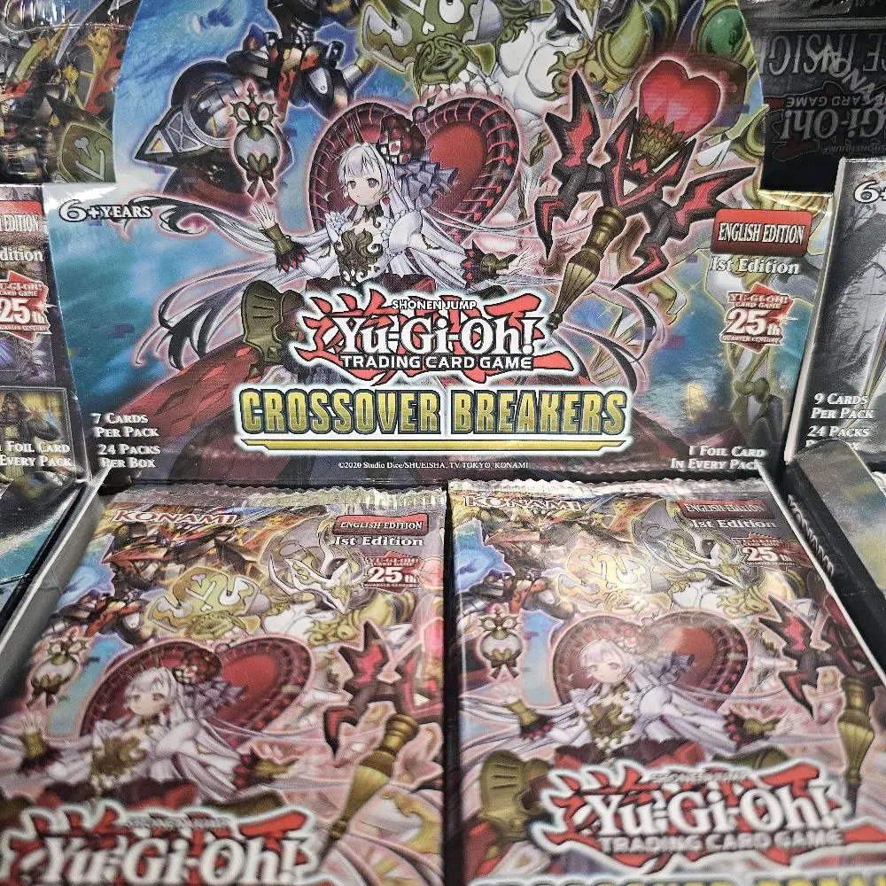 Yu-Gi-Oh Crossover Breakers Trading Cards Pack, Factory Sealed Collectible  Yugioh Cards - TikTok Shop