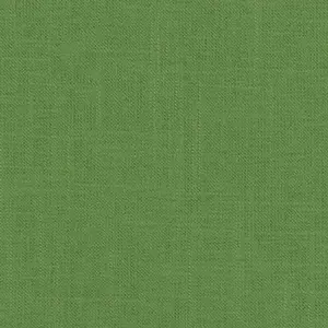 Green Fine Linen Curtain Fabric by the Yard | Polyester 52″