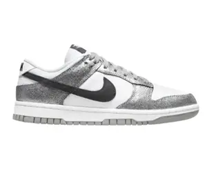Nike Dunk Low Golden Gals Metallic Silver DO5882-001 Womens Fashion Sneakers New