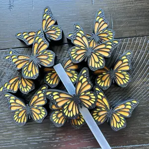 Butterfly Straw Topper – 2 Size Options, Handmade 3D Printed Straw Charm, Made to Order Cup Accessory