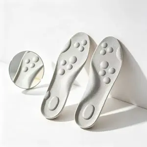 Orthotic Shoe Insoles - Soft Memory Foam Inserts with 4D Cloud Design for Sports Footwear
