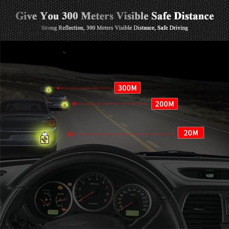 Baby On Board Sticker for Cars Trucks 2Pack High Intensity Reflective Waterproof Vinyl Safety Signs for Rear Side Windows Bumpers Vehicle
