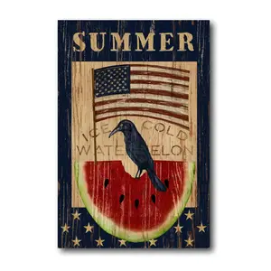 Courtside Market Summer Watermelon 12" x 18" Canvas