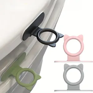 1pc Multi-functional Silicone Toilet Lid Lifter, Cabinet Door Opening Handle, Avoid Contact with The Toilet Lid Handle Ring, Bathroom Accessory