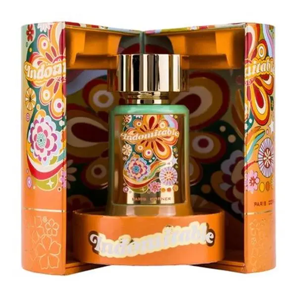 Paris Corner Indomitable Unisex Eau de Parfum Spray - 3.4oz, Citrus Notes, Amber Musk Trail, Woody Drydown, Musk Accents