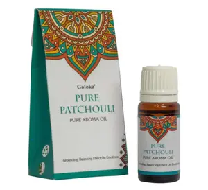 Fragrant Goloka Brand Pure Patchouli Aroma Oil Healthcare Healthy Fitness Therapy Wellness Solution