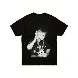 1pc Hasbulla Family Money Unisex Talks Gift for Men T-Shirt- 180g 100% Cotton- Crew Neck- Short Sleeve