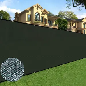 6 feet x 50 feet privacy screen fence heavy duty fencing mesh shade net cover for wall garden yard backyard 6 ft x 50 ft green
