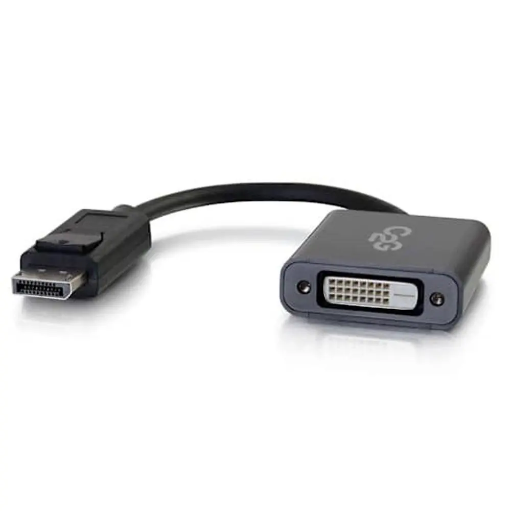 C2G DisplayPort to DVI-D Active Adapter Converter - Black