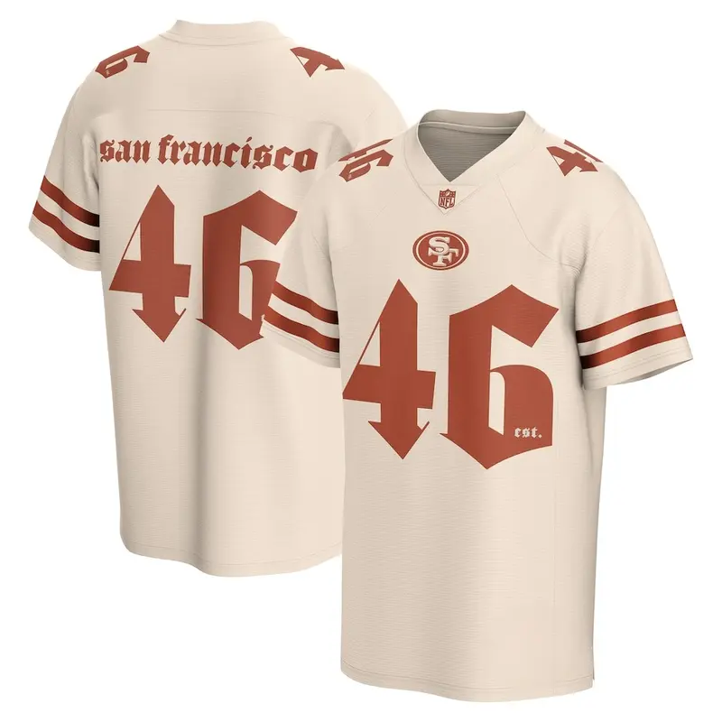 Full Logo Men’s SF 46 Jersey – Football Shirt, Game Day Outfit, Sport Clothing, Gift for Him, Gift for Football Fans