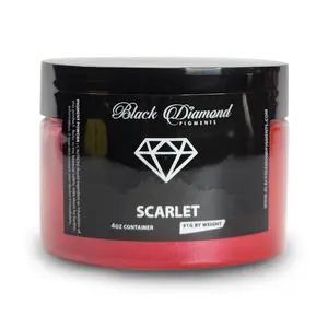 Scarlet - Professional grade mica powder pigment