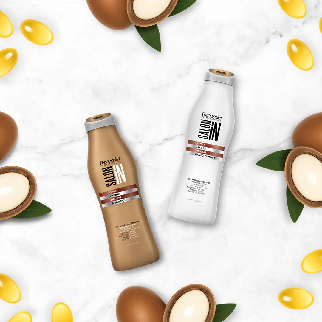 Hydra Repair 2-Piece Set: Shampoo + Conditioner 10.01 fl.oz each | Hydration & Restoration with Argan Oil & 11 Amino Acids | Salt-Free, Cruelty-Free – For Extremely Damaged & Dry Hair