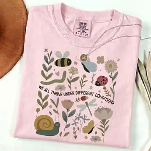 Comfort Colors Neurodiversity Shirt, Special Education Teacher Tee, Mental Health Awareness Shirt for SPED Teachers, Neurodivergent Support Tee, Gift for Mom