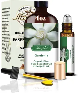 Gardenia Essential Oil - Gardenia Fragrance Oil – 4.33oz Premium Scent for Diffusers, Humidifiers, DIY Candles, Soap Making, Cleaning, Bath & Massage.  Great for Home, Gifts & Aroma