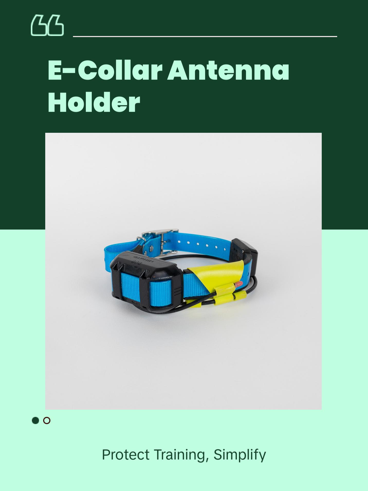 E-Collar Antenna Keeper Holder New V2