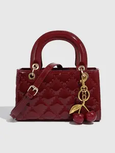 Women's Fashionable Geometric Pattern Handbag, Casual Versatile Shoulder Bag for Daily Used, Trendy High-quality Daily Commuting Bag, Girl Fashionable Shopping Bag, Elegant Bags