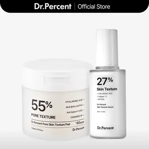 Exfoliating Soft Glow Duo | Pore 55% Skin Texure Pad + Skin Texture 27% Serum, korean skincare