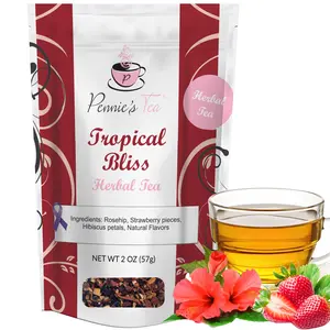 Tropical Bliss Herbal Tea - Refreshing Fruit Infused Beverage