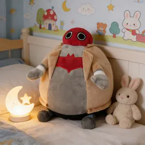 Fat Jason Todd Plush Toy Soft Stuffed Animal, 9.8 Inch Chubby Hero Style Squeeze Doll for Stress Relief Anxiety, Cute Collectible Fan Gift for Kids Adults