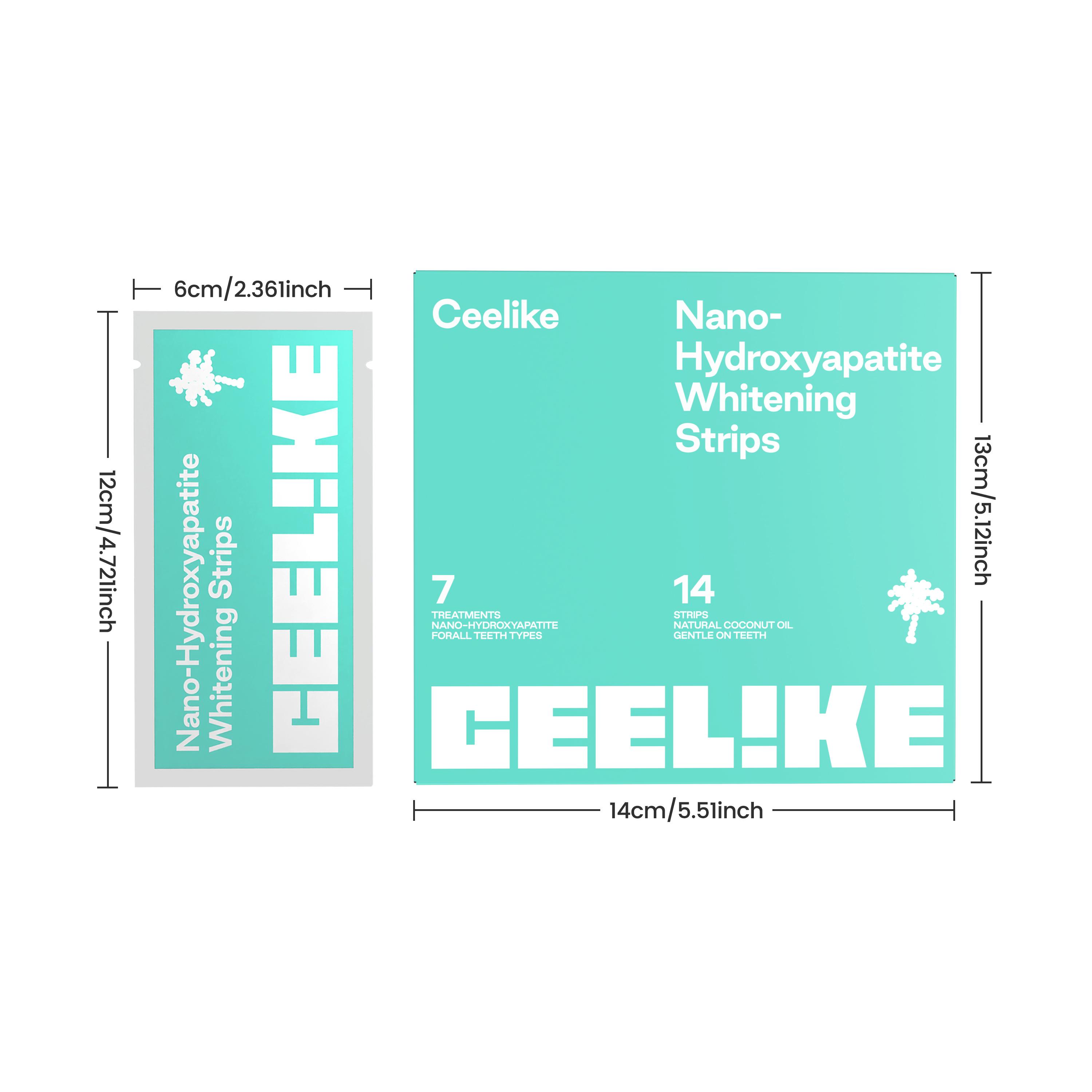 Ceelike 7-Day Teeth Strips | Enamel-Safe Formula for a Healthier & Refreshed Smile