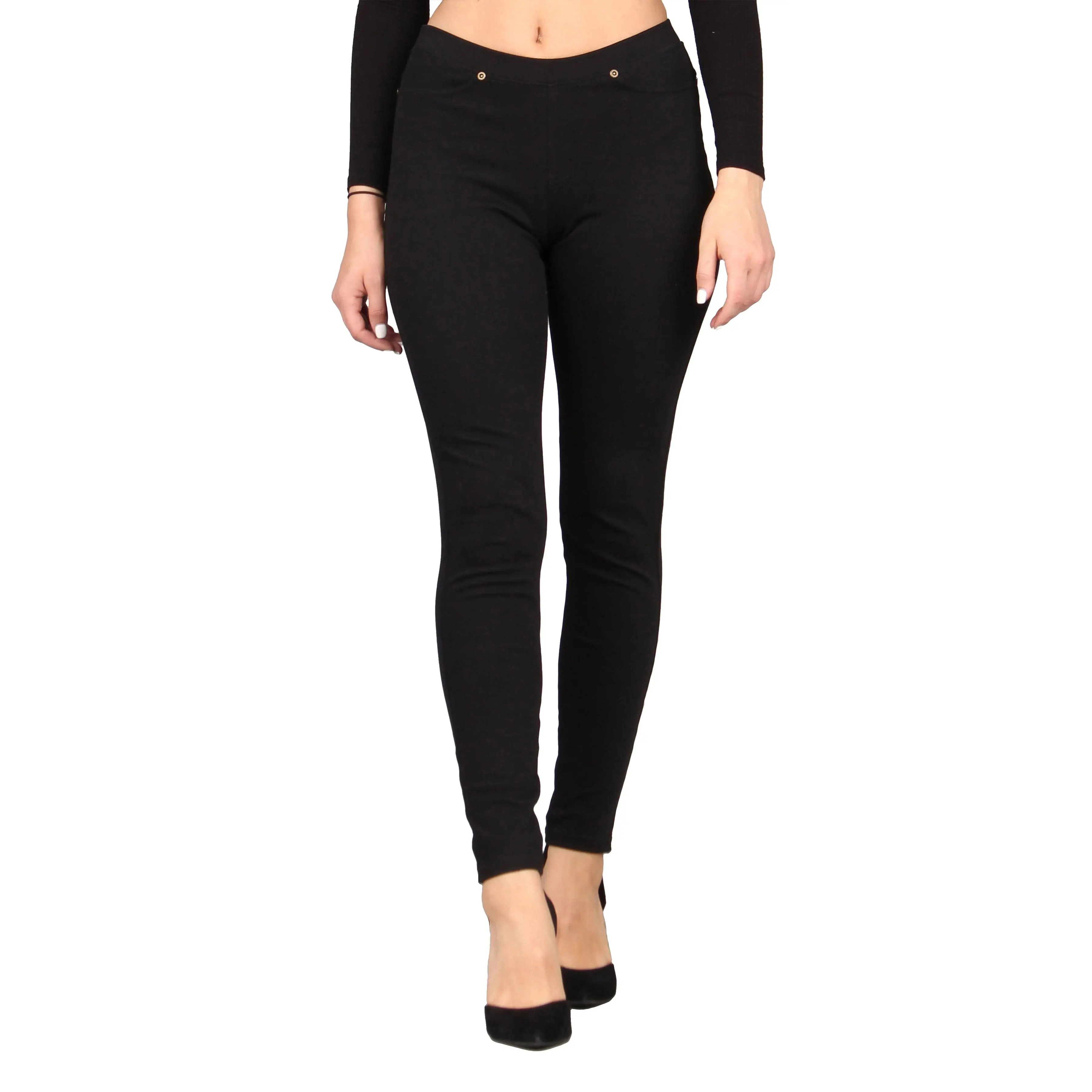 Women's Solid Denim Jeggings Women's Solid Denim Jeggings