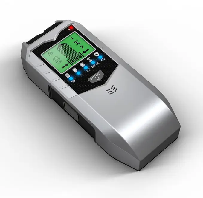 5-in-1 Stud Finder – Precision Wall Scanner for Wood, Metal, AC Wiring, Joists & Pipes（No batteries included）