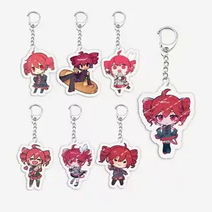 Kasane Teto Acrylic Keychain, Great For Daily Use Or As Thoughtful Little Gifts For Your Friends And Yourself