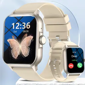 Multifunctional Smart Watch, Fashionable Digital Watch with Wireless Call/Dial & APP Reminders, Sports Watch for Women & Men