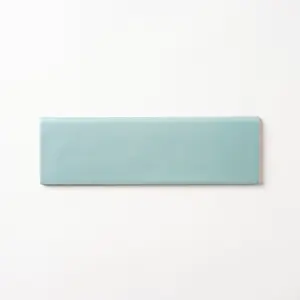 San Fran Aqua 3x10 Bullnose Ceramic Tile Matte