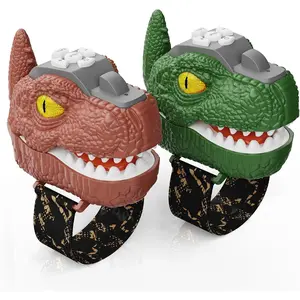 Dinosaur Walkie Talkies for Kids, Adjustable Volume, 500 Meters Range, Outdoor Adventure Toys for Boys & Girls 3-12 Years Old