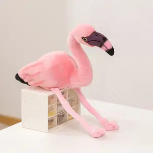 INS Pink Flamingo Plush Doll Cute Stuffed Animal Kids Sleeping Comfort Toy Gift