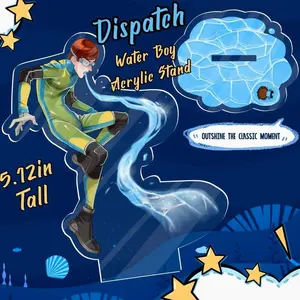Dispatch Game Z-Team Water Boy Handmade Acrylic Standee (5.12") - Superhero Fan Gift