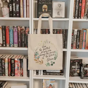 Tolkien Quote Sublimated Canvas Tote Bag