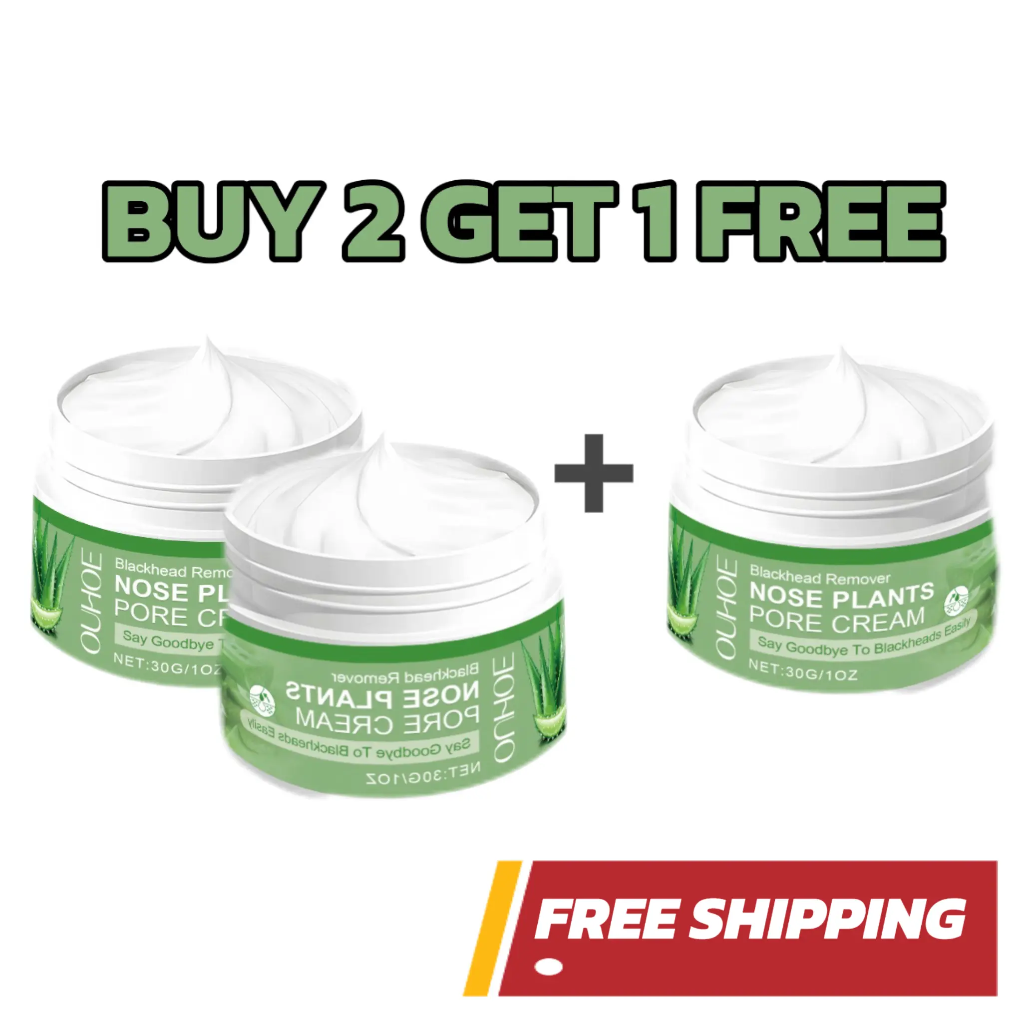 Buy Two Get One Free - Three Bottles