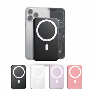10000mAh Magnetic Power Bank for iPhone 12–17 Series, Works Best with Mag/Safe Case or No Case, Portable Wireless Charger fathersdaygift