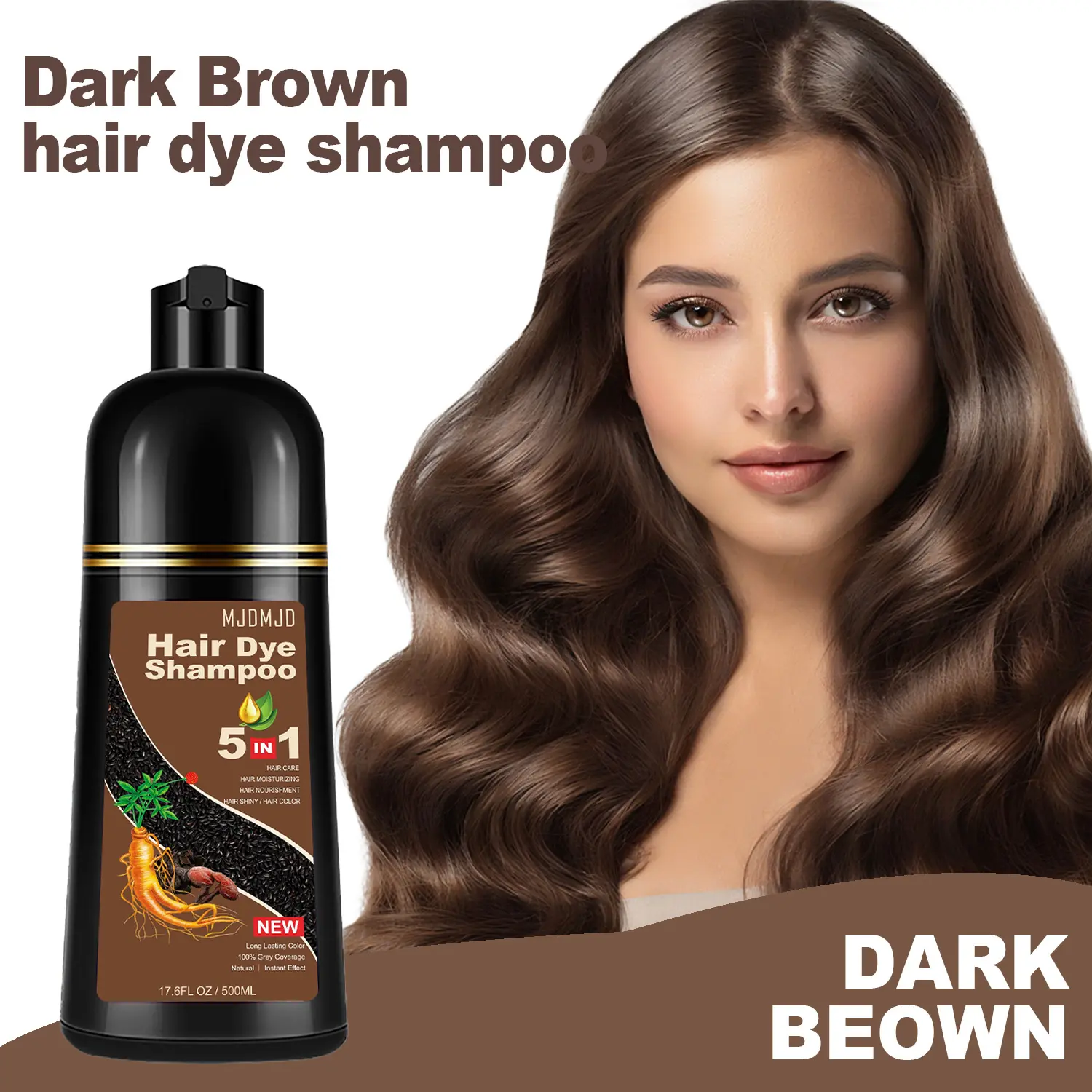 Dark brown