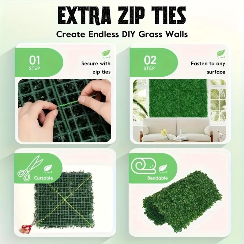 BRODARK Artificial Boxwood Panels 24 PCS 25"x25" UV-Anti Greenery Boxwood Panels for Indoor Outdoor Green Wall Decor,Privacy Hedge Screen Sun Protected Suitable for Outdoor, Indoor, Garden, Fence, Backyard and Decor BRODARK Artificial Boxwood Panels 24 PCS 25"x25" UV-Anti Greenery Boxwood Panels for Indoor Outdoor Green Wall Decor,Privacy Hedge Screen Sun Protected Suitable for Outdoor, Indoor, Garden, Fence, Backyard and Decor